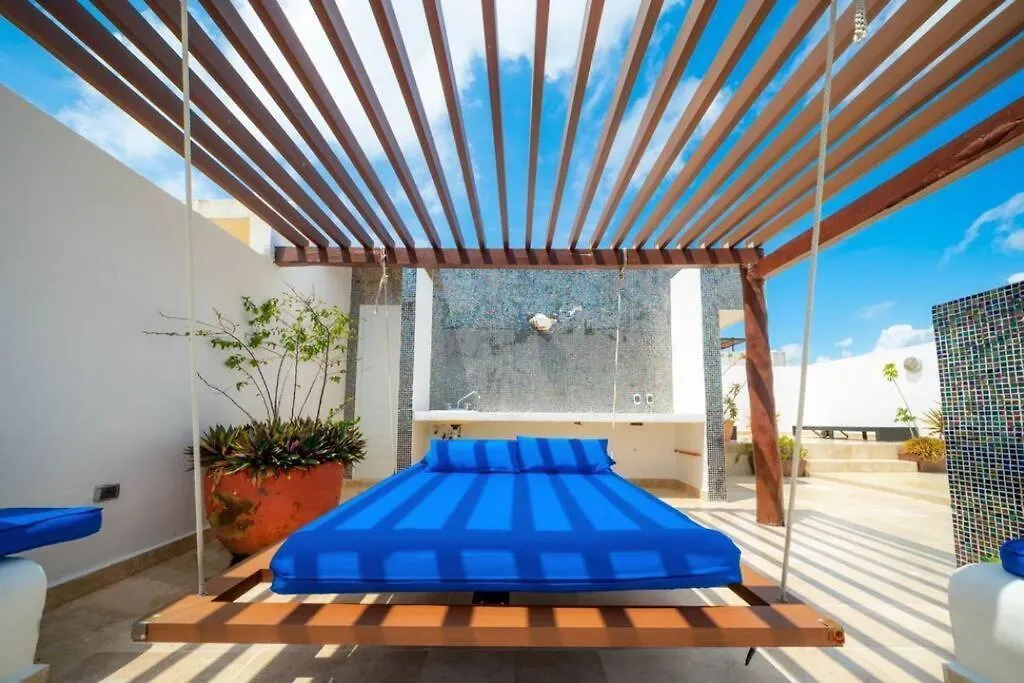 Apartmán Spacious & Serene Penthouse With Rooftop, Jungle Views, Prime Location Steps To Beach & 5Th Ave Playa del Carmen